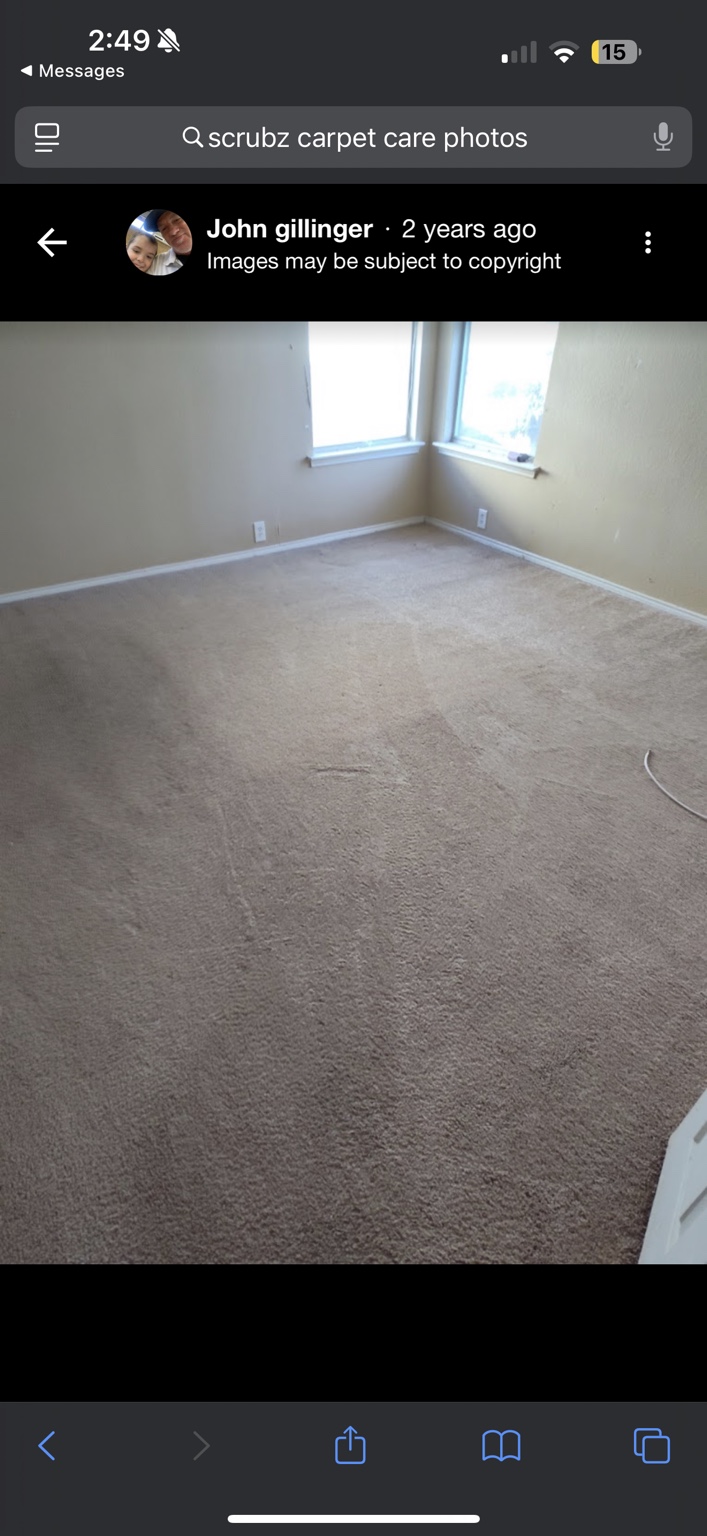 Clean carpeted room